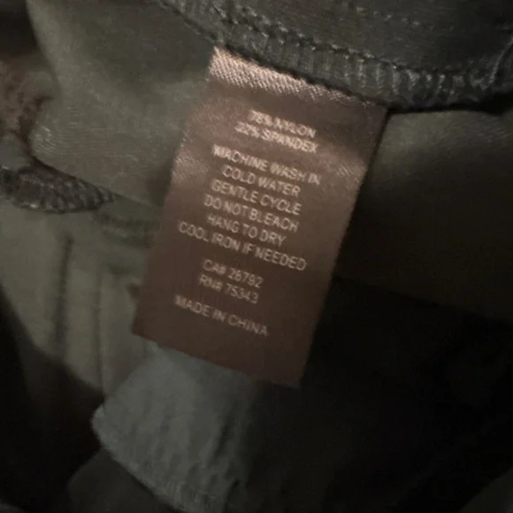 Christian Siriano NY Forest Green Dress Pants US 8 Straight Leg Career 30x26 - Picture 4 of 5